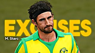 Excuses x Mitchell Starc • Mitchell Starc Short Status • Mitchell Starc Best Wickets • ahadxedits [upl. by Jeunesse]