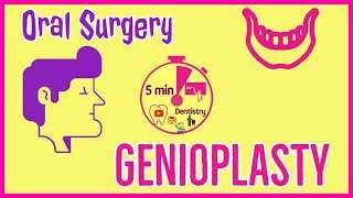 GENIOPLASTY  ORTHOGNATHIC SURGERY  ORAL SURGERY  easy lecture  exam notes  5 min DENTISTRY [upl. by Slrahc]