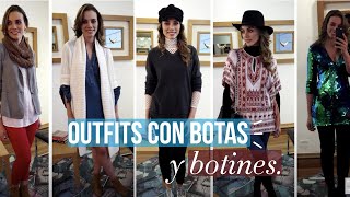 Outfits y looks con botas y botines I Consuelo Guzmán Asesora de imagen y Personal Shopper [upl. by Neil]