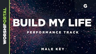 Build My Life  Original Key  G  Performance Track [upl. by Anawal]