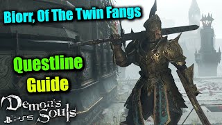 Demons Souls Remake  Biorr of the Twin Fangs  Questline Guide [upl. by Nolahp254]