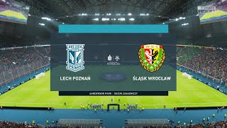 FIFA 23 LECH POZNAŃ  ŚLĄSK WROCŁAW PKO EKSTRAKLASA 22 [upl. by Hyacintha]