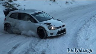 TestEssais Monte Carlo 2013 Polo WRC JariMatti Latvala HD [upl. by Yrro]