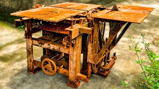 Vintage Woodworking Machine Restoration Project Buy At The Scrap Store  Restoring Versatility [upl. by Audri776]