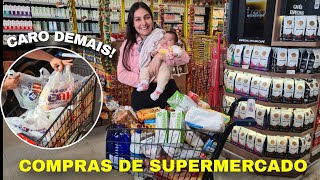 COMPRAS DE SUPEMERCADO COM BEBÊ  JULHO 2024 PARA 6 PESSOAS [upl. by Doowrehs]