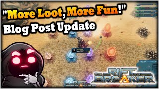 quotMore Loot More Funquot Loot System Upgrade  Jan 30th The Riftbreaker News [upl. by Danielle]