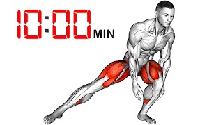 10 Min Home Leg Workout Legs Exercises [upl. by Anaihsat342]