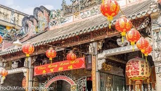 Thien Hau Temple Ho Chi Minh Chinatown Vietnam [upl. by Naes]