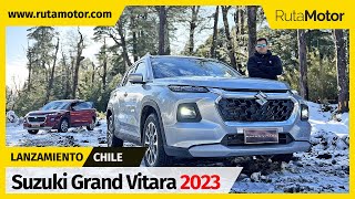 Suzuki Grand Vitara 2023  Llega más maduro y eficiente lanzamiento [upl. by Alihet]