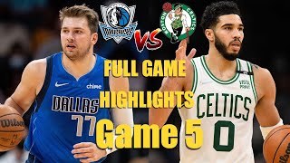 Boston Celtics vs Dallas Mavericks Game 5 Full Highlights  2024 NBA Finals [upl. by Courtnay]