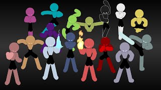 Ultimate Stick Fight Tournament  Phase 1 Full  StickNodes [upl. by Hara761]