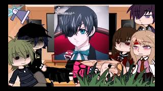 Dv3 react to Kokichi past as CielSebastian Grell Cielcringe no backstorylazy version [upl. by Ecinnaj]