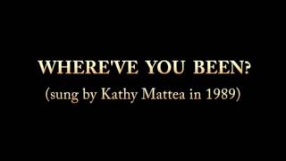 Whereve You Been 1989  Kathy Mattea song for piano [upl. by Iraam]