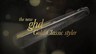 GHD Gold Classic Styler Hair Straightener Streckeisen Lisseur Good Hair Day [upl. by Piks988]