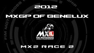 2012 MXGP of Benelux  FULL MX2 Race 2  Motocross [upl. by Ier]