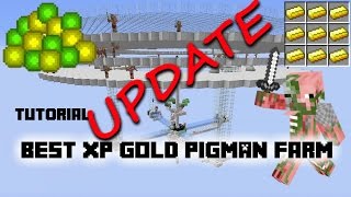 Tutorial Update Best AFK XP Gold Pigman Farm on Youtube [upl. by Townshend]