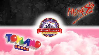 Alton Towers Promo Reel 1993  Nemesis Story amp Toyland Tours HD [upl. by Twyla]