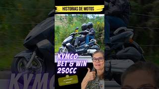 Conociste la Bet amp Win 250 de Kymco historiasdemotos maxiscooter [upl. by Selda]