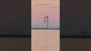 SpaceX StarShip Booster 12 catch [upl. by Aelam]