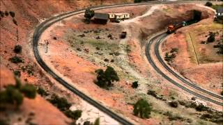 N scale Trains Episode 3 BNSF railway [upl. by Yggep]