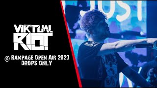 Drops Only Virtual Riot  Rampage Open Air 2023 [upl. by Nallid]