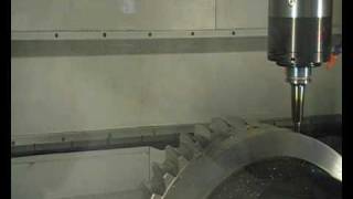 Hard Finish Milling of External Spur Gear [upl. by Bury]