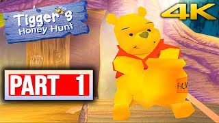 Tiggers Honey Hunt  And so the Adventure Begins  Walkthrough PART 1 4K 60FPS PS1 N64PC [upl. by Nyrat]