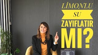 Limonlu su zayıflatır mı [upl. by Aicnerolf303]