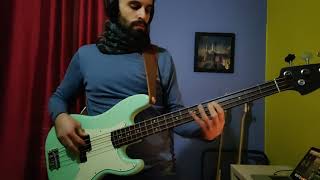 LUNEDÌ CINEMA  Lucio DallaStadio  BASS cover [upl. by Pail]