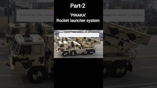 PINAKA Rocket Launcher System drdo shorts shortsvideo news upsc pcs india ytshorts [upl. by Dalohcin626]