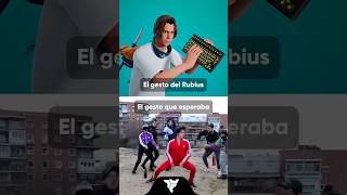 El gesto del Rubius en Fortnite [upl. by Airun]