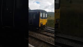 Class 150 leaves ribblehead 270724 forgot to upload trainspotting [upl. by Samy]