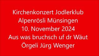 Aus was bruchsch Ernst Jakober [upl. by Schindler]