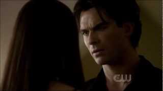 Diários de um vampiro 4 X 01 Damon e Elena [upl. by Ebba]