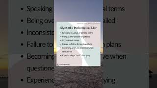 Signs of a Pathological Liar [upl. by Cinimod]