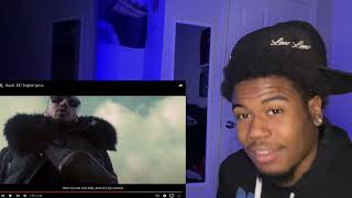 Haval 357 English lyrics SWEDISH RAP REACTION [upl. by Aneerb]