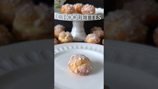 Chouquettes Recipe 🤍 [upl. by Loutitia674]