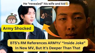 BTS’s RM In New MV References ARMYs’ “Inside Joke”  RM New Song bts kpop rm [upl. by Peters677]