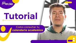 TUTORIAL  CALENDARIO ACADÉMICO [upl. by Auberta692]