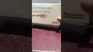 Macprox dp 500 tablet health pharmacist medicineinfo sbmedicine medicinejankari doctor trend [upl. by Oswell]