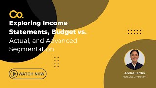 NetSuite Demo Exploring Income Statements Budget vs Actual and Advanced Segmentation [upl. by Hendricks453]