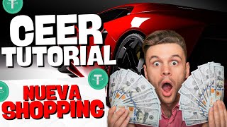 🤑¡¡Tutorial NUEVA CEER  Shopping pagando😱🤑 shopping usdt tutoriales [upl. by Toffic81]