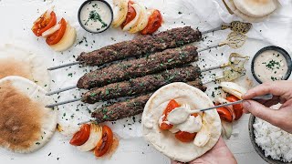 Middle Eastern Kofta Kebab Recipe [upl. by Suiramed543]