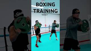 복싱선수들에게 꼭 필요한 원판 근력훈련🔥🥊 The original strength training that is essential for boxers 🔥🥊 [upl. by Eileek]