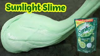 DIY Sunlight Slime Tutorial  Dish Soap Tutorial  Sunlight Slime With Insto amp Food Coloring [upl. by Ialocin869]