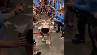 Manchester City Celebrating Their First Champions League ☠️ shorts trending football edit funny [upl. by Ainnat]