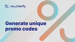 How to Generate Random Unique Promo Codes [upl. by Adeuga]