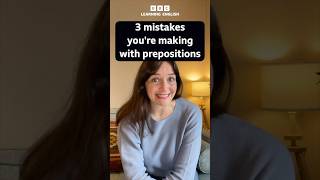 Don’t make these 3 mistakes with prepositions shorts [upl. by Arehs643]