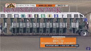 2023 Remington Park OklaBred FuturityRG1 Recap StallioneSearch [upl. by Ahsiemaj]