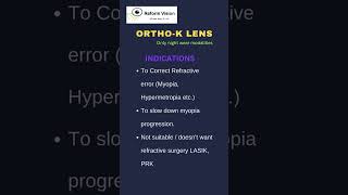 How Ortho k Lens Works Explained in Detail  Ortho k Lens Indications  Reform Vision [upl. by Hachmin]